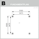 Vorschaubild Karibu Pavillon Carport Kirn 1/2/3 - KDI