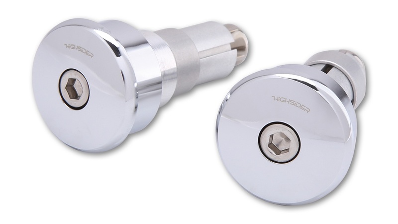HIGHSIDER pro Curve Lenkergewichte Chrom (Paar)