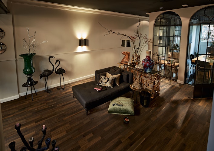 HANDMUSTER MEISTER Parkettboden MeisterParkett. longlife PC 200 9034 Eiche lebhaft kerngeräuchert gebürstet ultramattlackiert