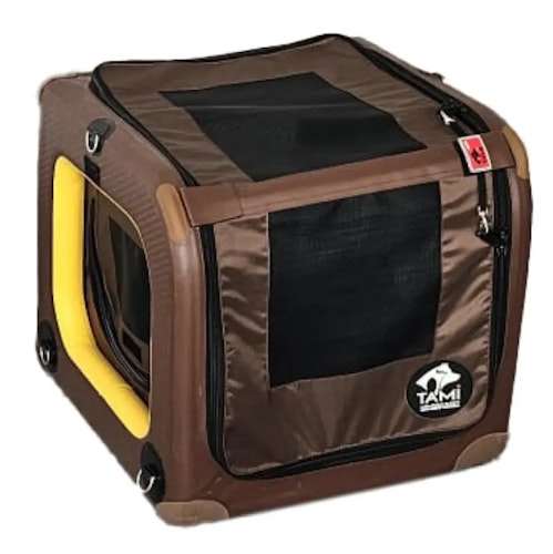 TAMI Backseat Box Hundebox mit Airbagfunktion braun