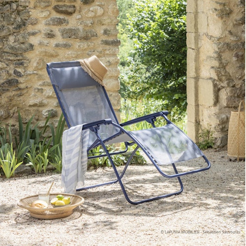 Lafuma Relaxliege RSXA CLIP, Stahl / Batyline