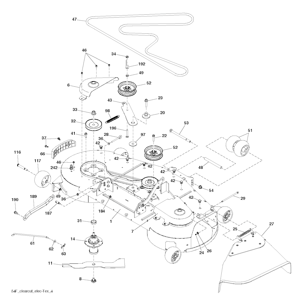 Explosionszeichnung Ersatzteile