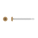 Vorschaubild NewTechWood Edelstahlschraube 4,2 x 38 mm Kopf farbig  inkl. Bit (50 Stk.)