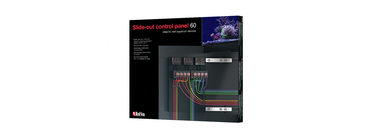 RED SEA Slide-out control panel