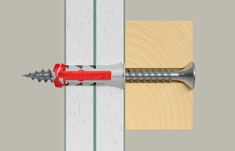 FISCHER Universaldübel Duopower 5x25 S K 534996