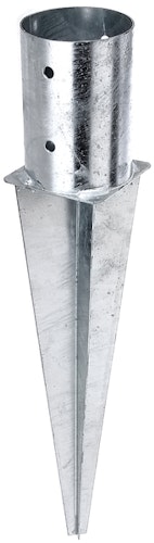 Alberts® Rundpfosten-Einschlaghülse 600mm für verschiedene Pfostenstärken