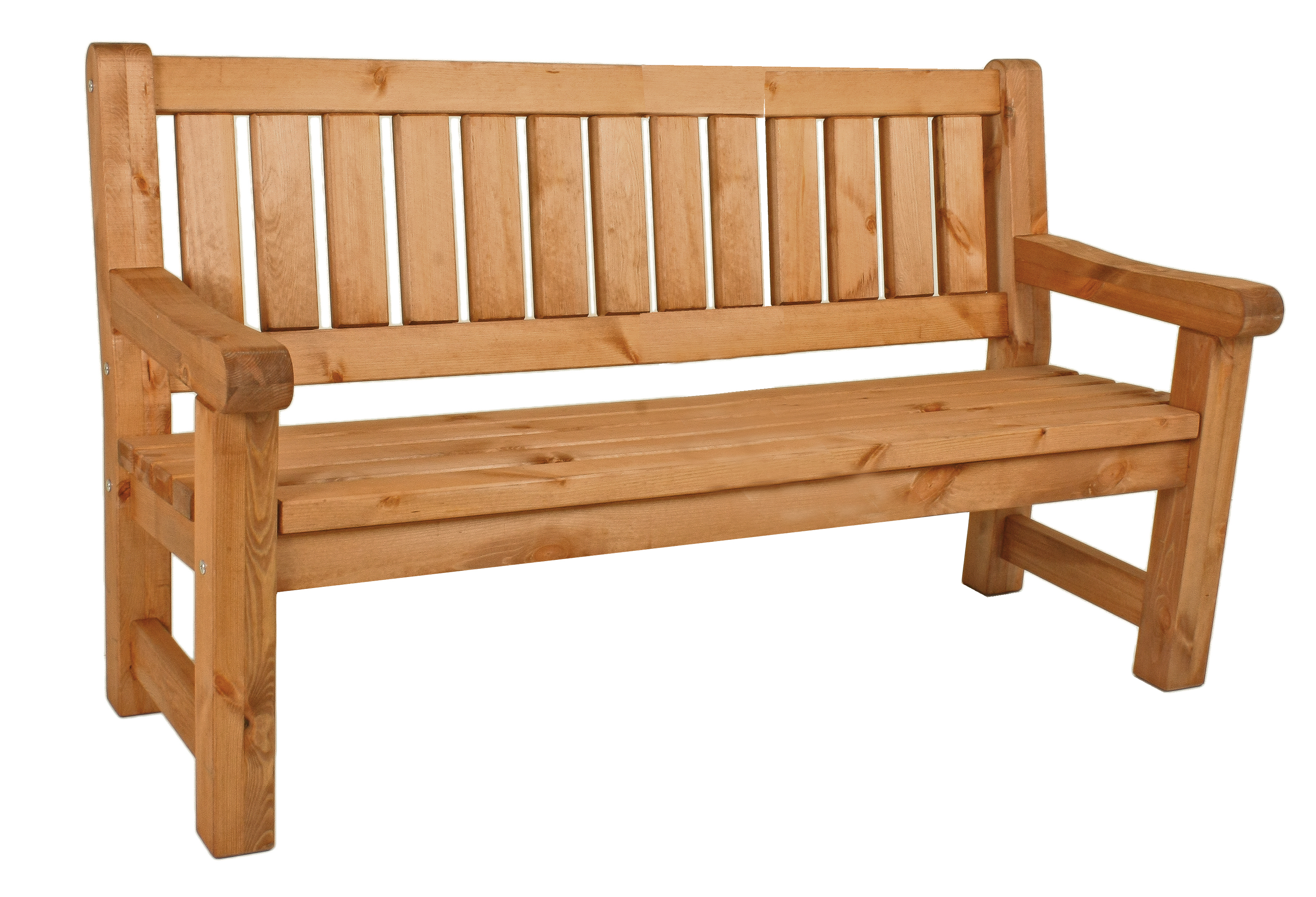 Garden Pleasure 3-Sitzer Bank ALLGÄU, Kiefer geölt