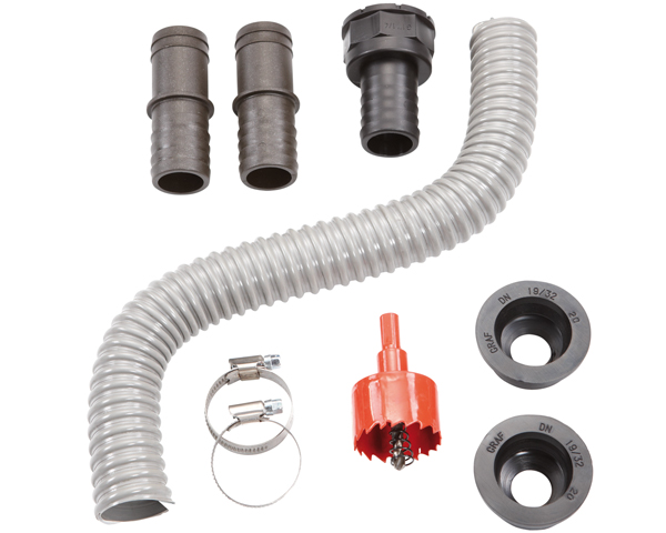 Graf Garantia Verbindungsset Flex-Comfort-grau