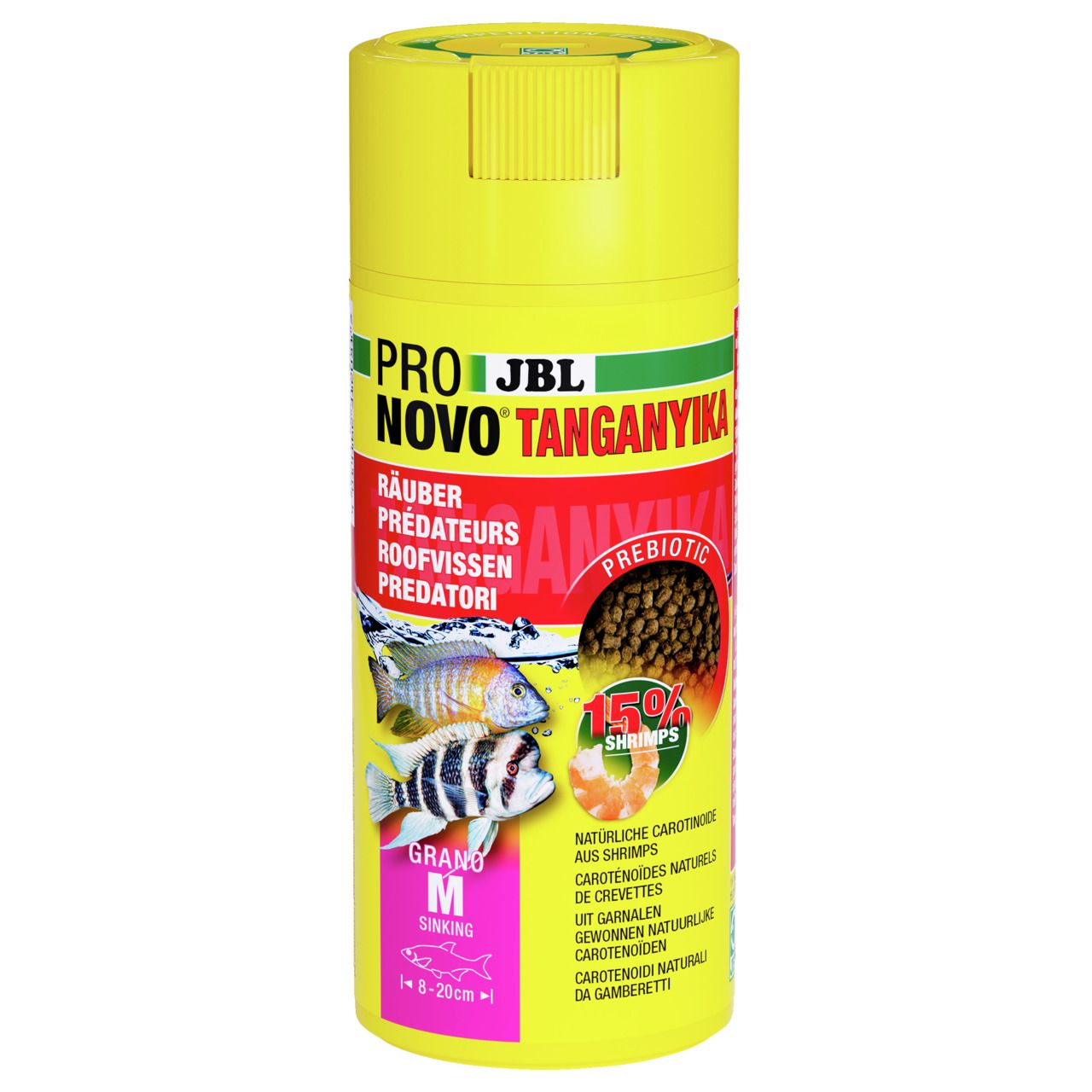 JBL Pronovo Tangayika Grano M 250 Milliliter Fischfutter