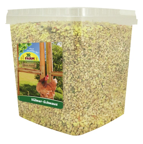 JR FARM Hühner-Schmaus Eimer 3,5kg (5 Liter) Hühnerfutter