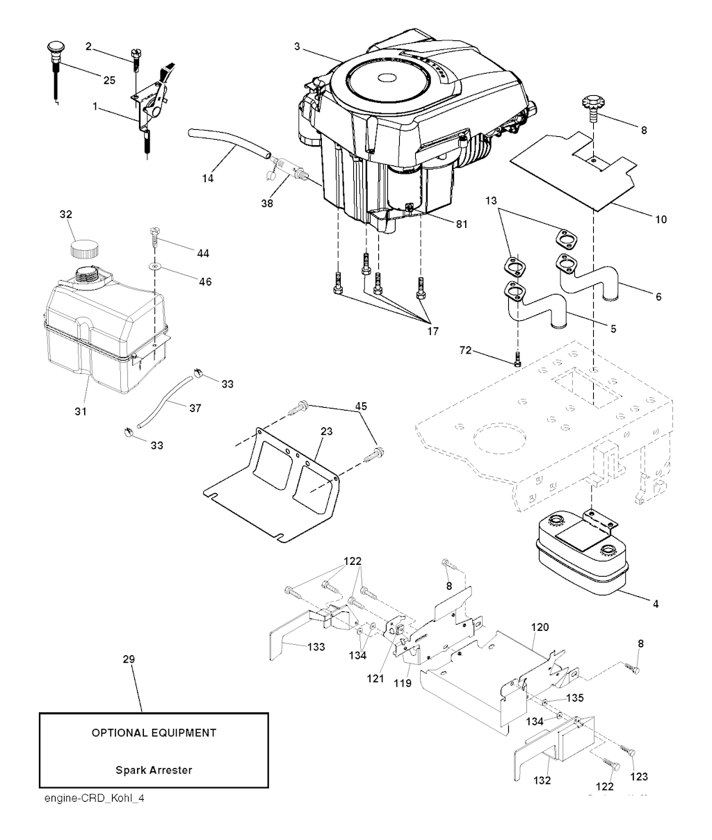 Explosionszeichnung Ersatzteile