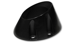 IXIL CONICAL Endkappe Slash-Cut Schwarz