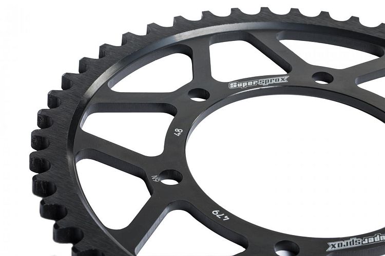 Supersprox Stahl-Kettenrad 520 41Z (Schwarz)