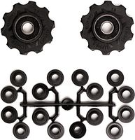 Elvedes Schaltrollen-Kit schwarz 8-fach, SRAM 9.0 (SL), 7.0, 5.0, 2x10 Zä
