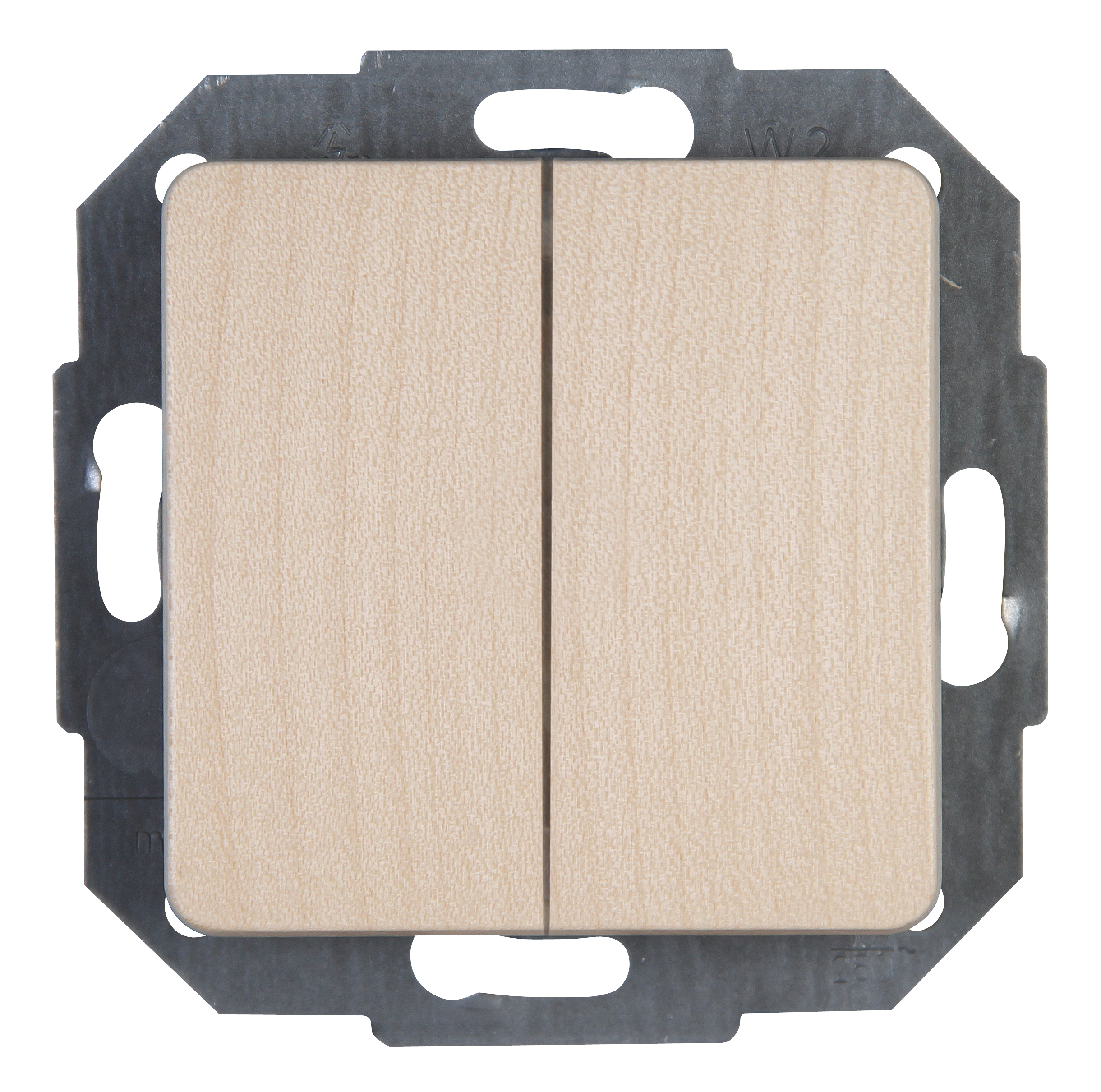 Kopp Serienschalter MILANO ahorn