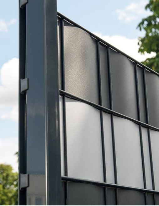 Noor Zaunblende PP PRO Grün