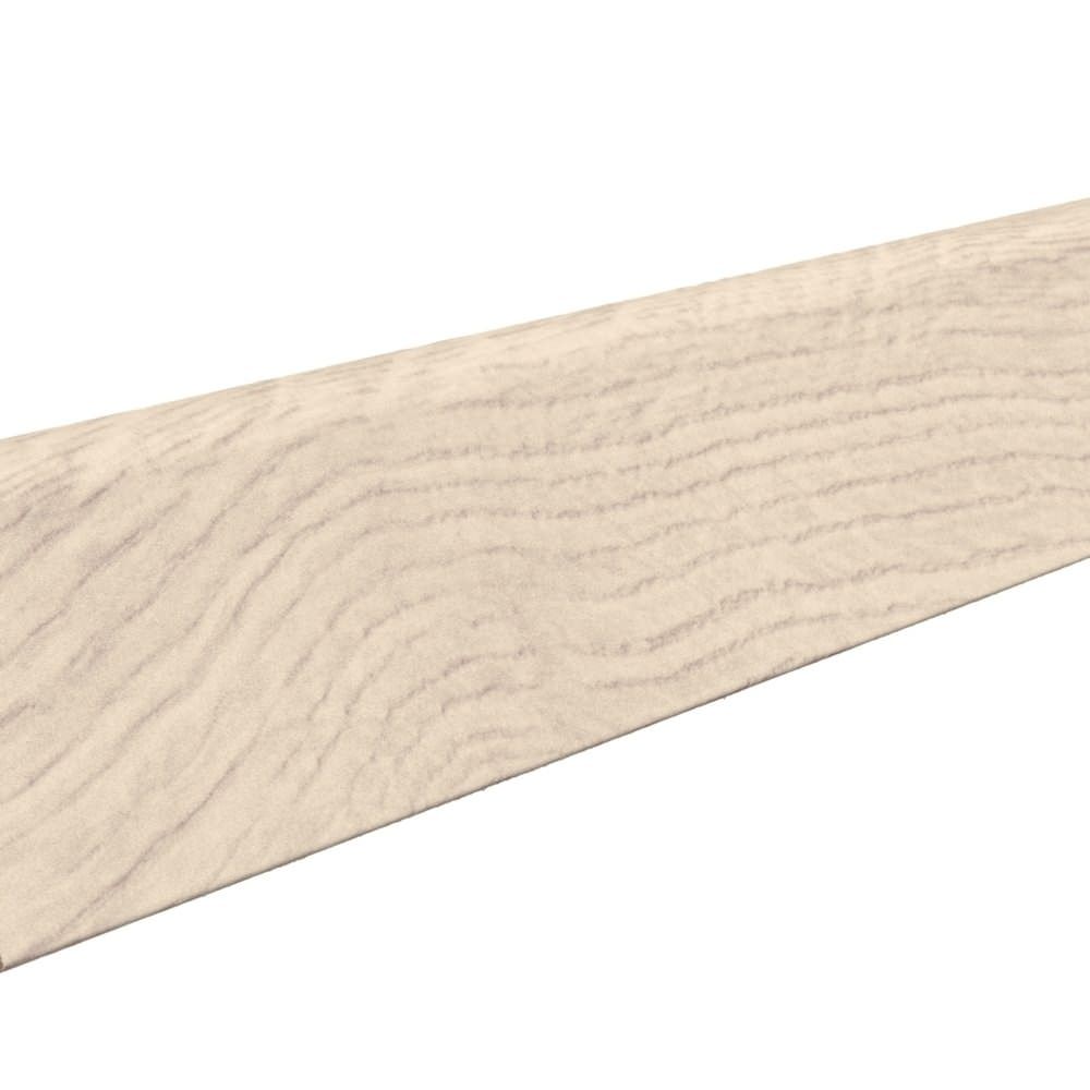 HARO Stecksockelleiste 19x39mm 2,2m Kork Arteo Eiche Portland weiß
