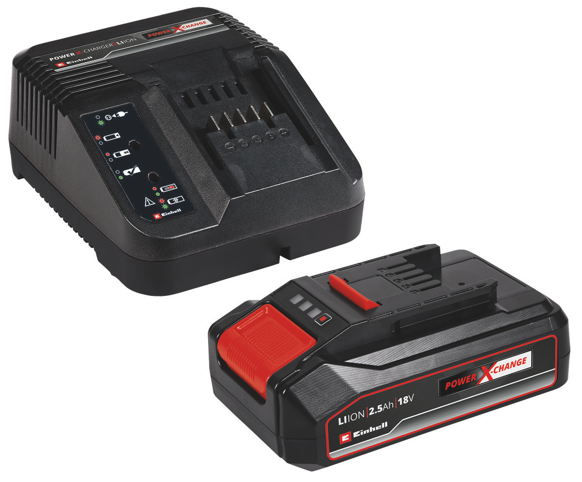 Einhell Starter Kit Power-X Kit Akku 18V 2,5Ah + Schnellladegerät - Image 6