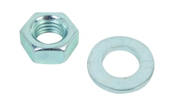 Alberts® Mutter und Unterlegscheibe, versch. Größen