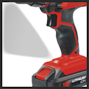 Vorschaubild Einhell Akku-Bohrschrauber TC-CD 18-2 Li (1x1,5Ah) 4513846