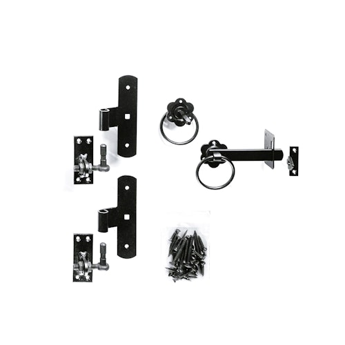 TraumGarten Beschlagsatz Einzeltor Karlo + Raja