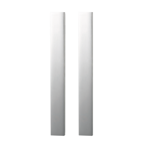 Griffwerk PURE SENSA -Edelstahl Optik Griffleisten-Paar -Sensat. -für Glas -350x40x7mm