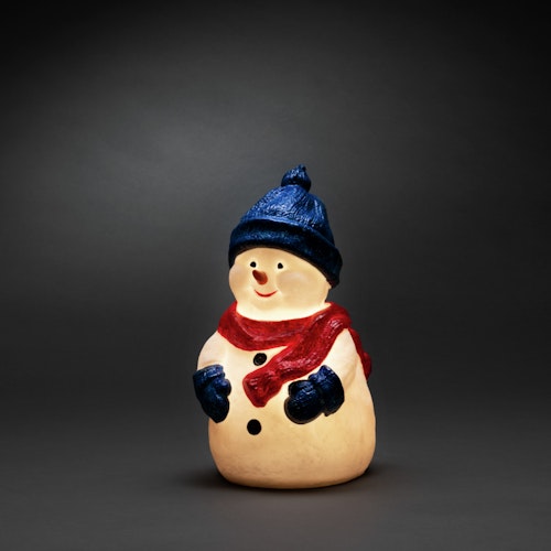 Konstsmide Weihnachtsbeleuchtung  LED Kunststoffschneemann