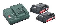 Metabo Akku-Basic-Set 2x Li-Ion 2,0 Ah