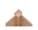 Karibu Gartenhaus Qubic 1 mit Schiebetür - 19 mm