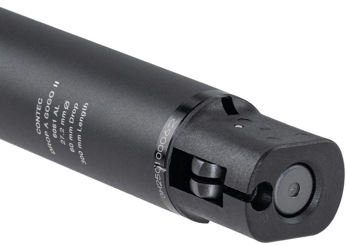 CONTEC Variosattelstütze Drop-A-Gogo II 27,2 mm schwarz 295 mm lang, 60 mm Verstellbereich, maxi