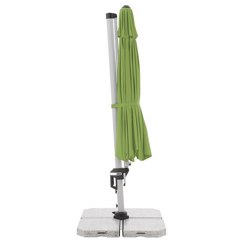 doppler Pendelschirm ACTIVE 370 Side, Aluminium Grau / 100 % Polyester 200 g/m²