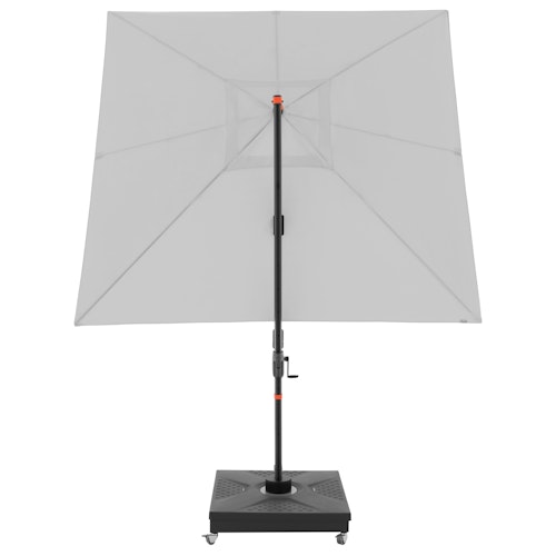 doppler Pendelschirm myZONE 280 x 280, Aluminium Anthrazit / 100 % Polyester 180 g/m²