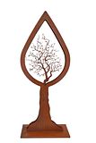 Badeko Deko-Baum „Toskana“ 140 cm hoch in EdelrostoptikZubehörbild