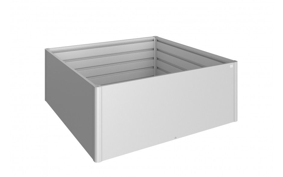 Biohort HochBeet 201 x 201 x 77 cm (Gr. 2x2) silber-metallic
