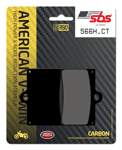 SBS Bremsbelag 566H.CT Street High Power Carbon