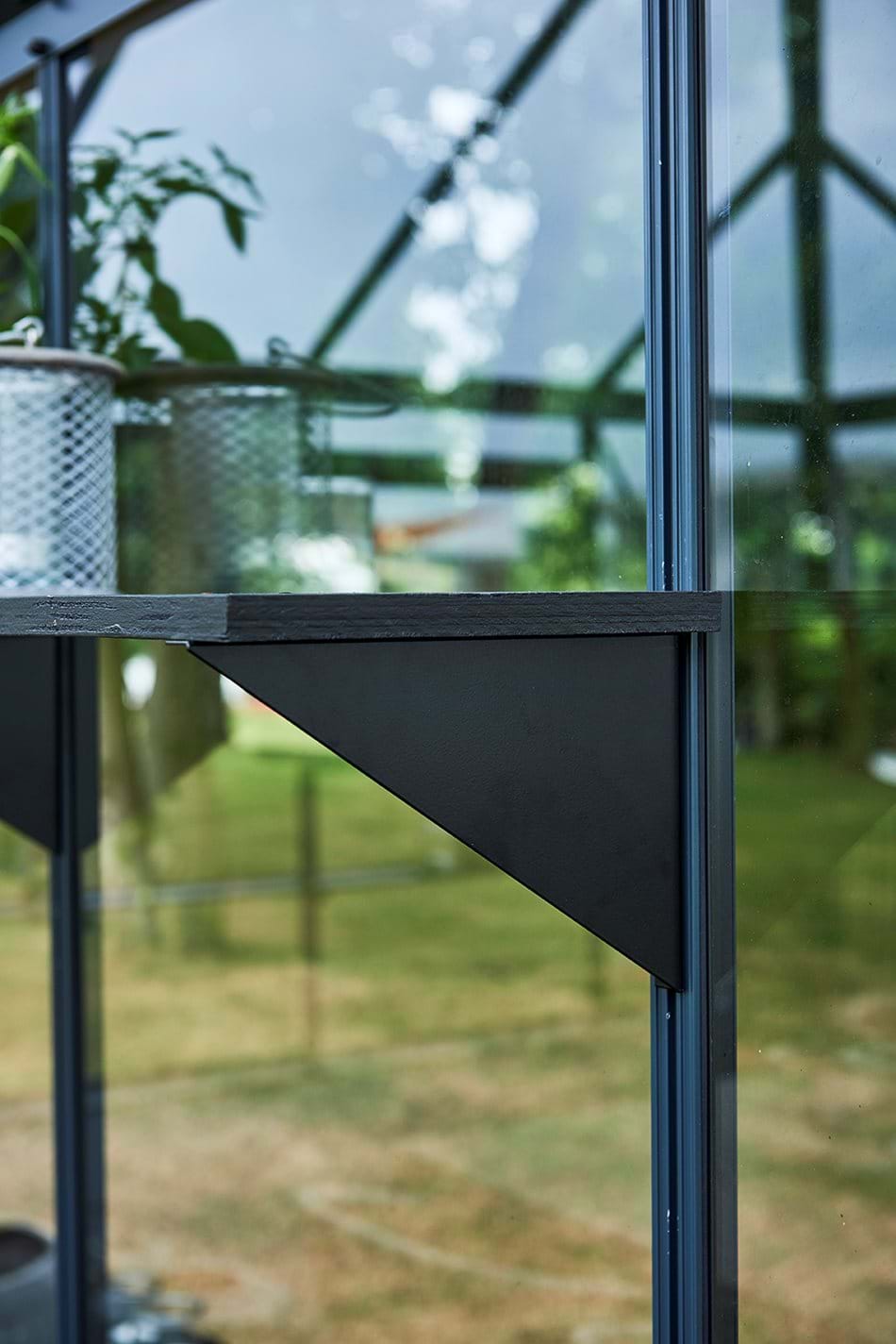 Thumbnail - Juliana Regalhalter 1 Satz 3 Stück Farbe: schwarz 50 cm