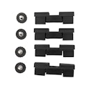 Vorschaubild Kettler Ersatzteil Bodenschoner für Tischgestell DIAMOND Silber, 4er Set