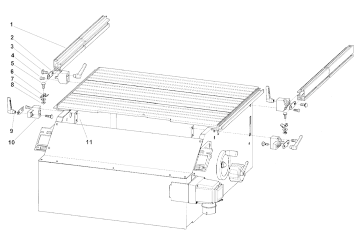 Metabo Basistraegersystem PKF 255