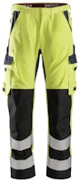 Snickers ProtecWork, Arbeitshose mit Schienbein-Verstärkung, Warnschutzklasse 2