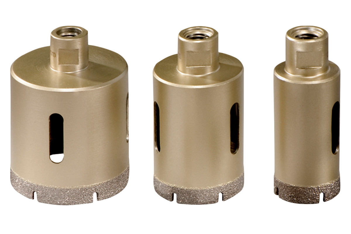 Thumbnail - Metabo Fliesen-Diamantbohrkronen-Set "Dry"3-teiligM14