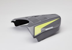 BODYSTYLE Sportsline Sitzkeil ABS Kunststoff grau/gelb für YAMAHA MT-10 / SP 