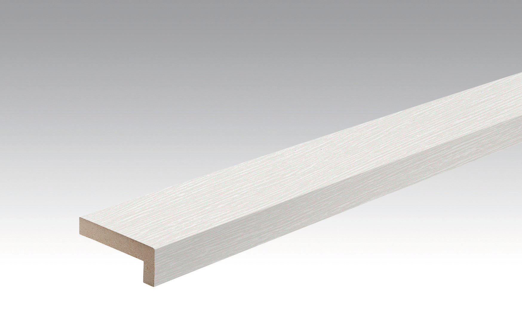 MEISTER Winkelabdeckleiste 22/60 mm  Fineline weiß 4029 - 2380 mm
