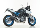 Vorschaubild SHARK KOMPLETTANLAGE Edelstahl beschichtet schwarz-matt DSX-10 für SUZUKI GSX-8R,GSX-8S EURO5  