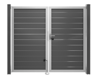 GroJa Lumino Tor 2-flügelig 3000 x 1800 mm, Alu-Rahmen EV1 GroJa Lumino Tor 2-flügelig 3000 x 1800 mm, Alu-Rahmen EV1Zubehörbild