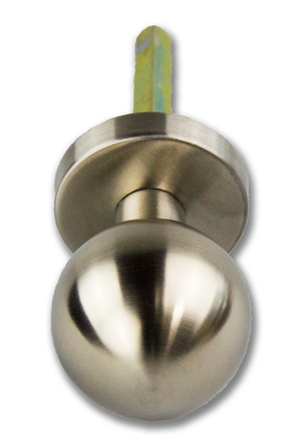 Griffwerk Wechselgarnitur LORITA K3-Edelstahl matt-Klipptechnik