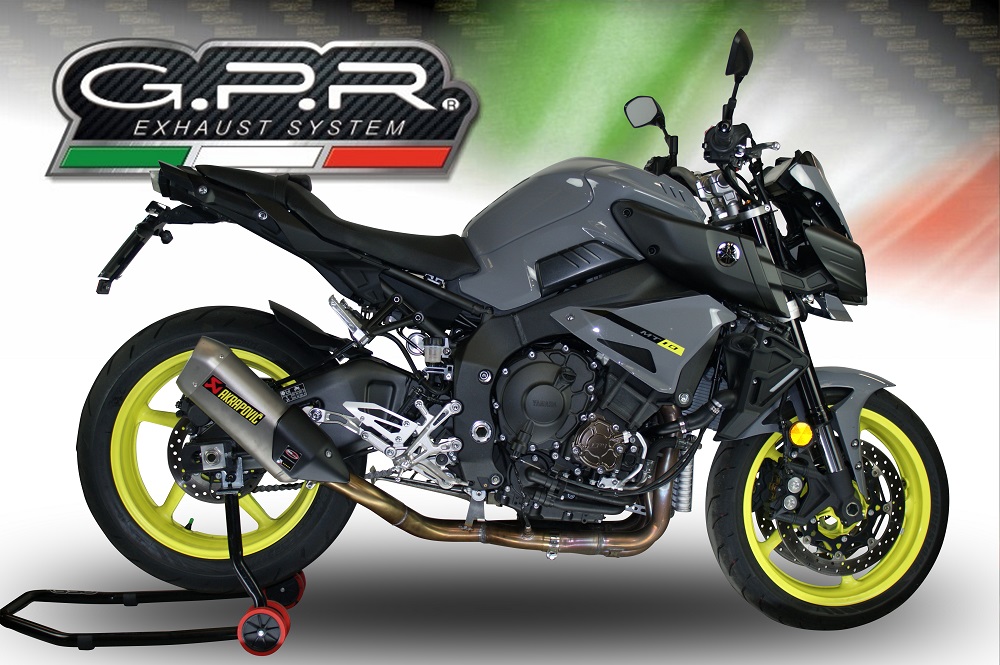 GPR Mittelrohre Yamaha MT-10 / Fj-10 2016/20 e4 Decat pipe manifold Decatalizzatore