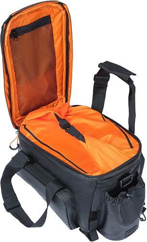 Basil Miles XL Pro Gepäckträgertasche schwarz orange