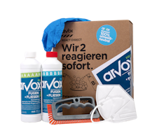 Arvox Pro Fugen + Fliesen 2-Komponenten-Reiniger STARTERSET