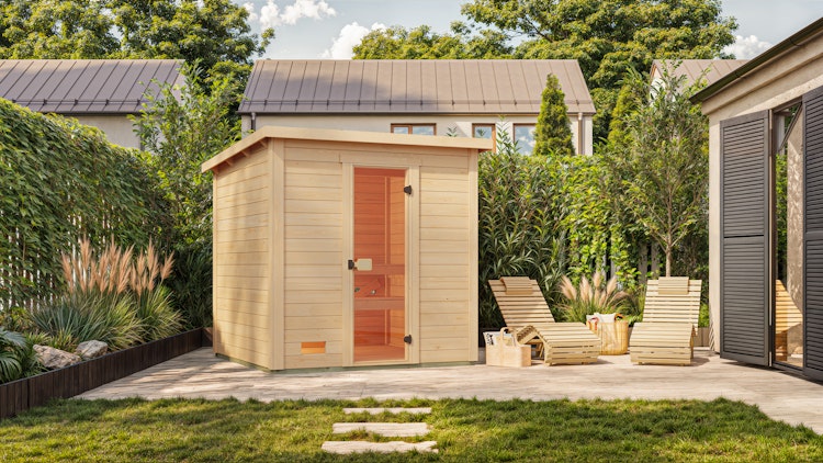 Weka Saunahaus Kaapi 3 - 40 mm