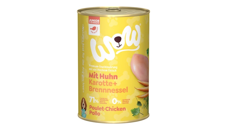 WOW Junior 400g Dose Hundenassfutter